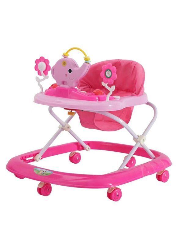 Andador Plegable Flores Con Musica Bebes Portable Unisex-4