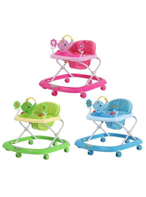 Andador Plegable Flores Con Musica Bebes Portable Unisex-5