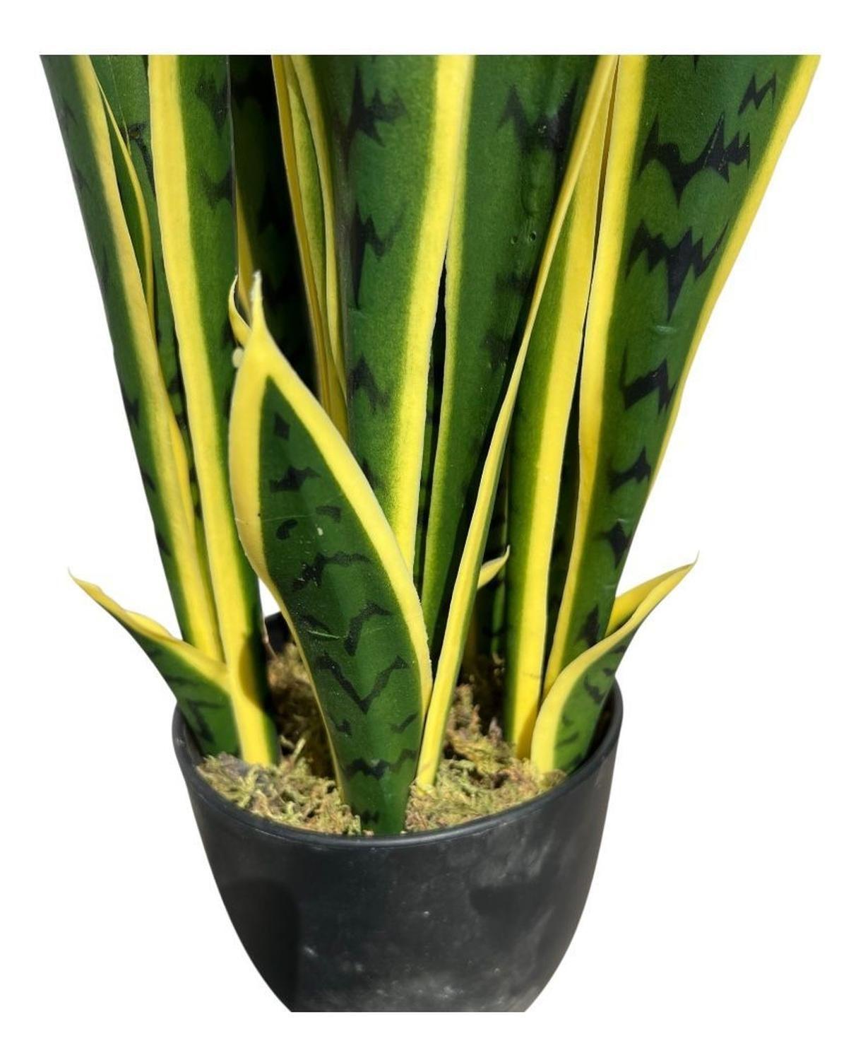 Planta Artificial Lengua De Suegra Sansevieria 60 Cm/18 Hjs Verde Claro-6