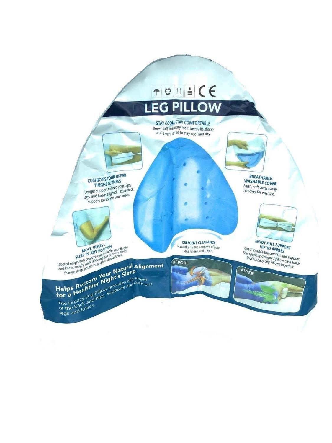 Cojin Terapeuticas Almohada Original Piernas Rodillas Memo-5