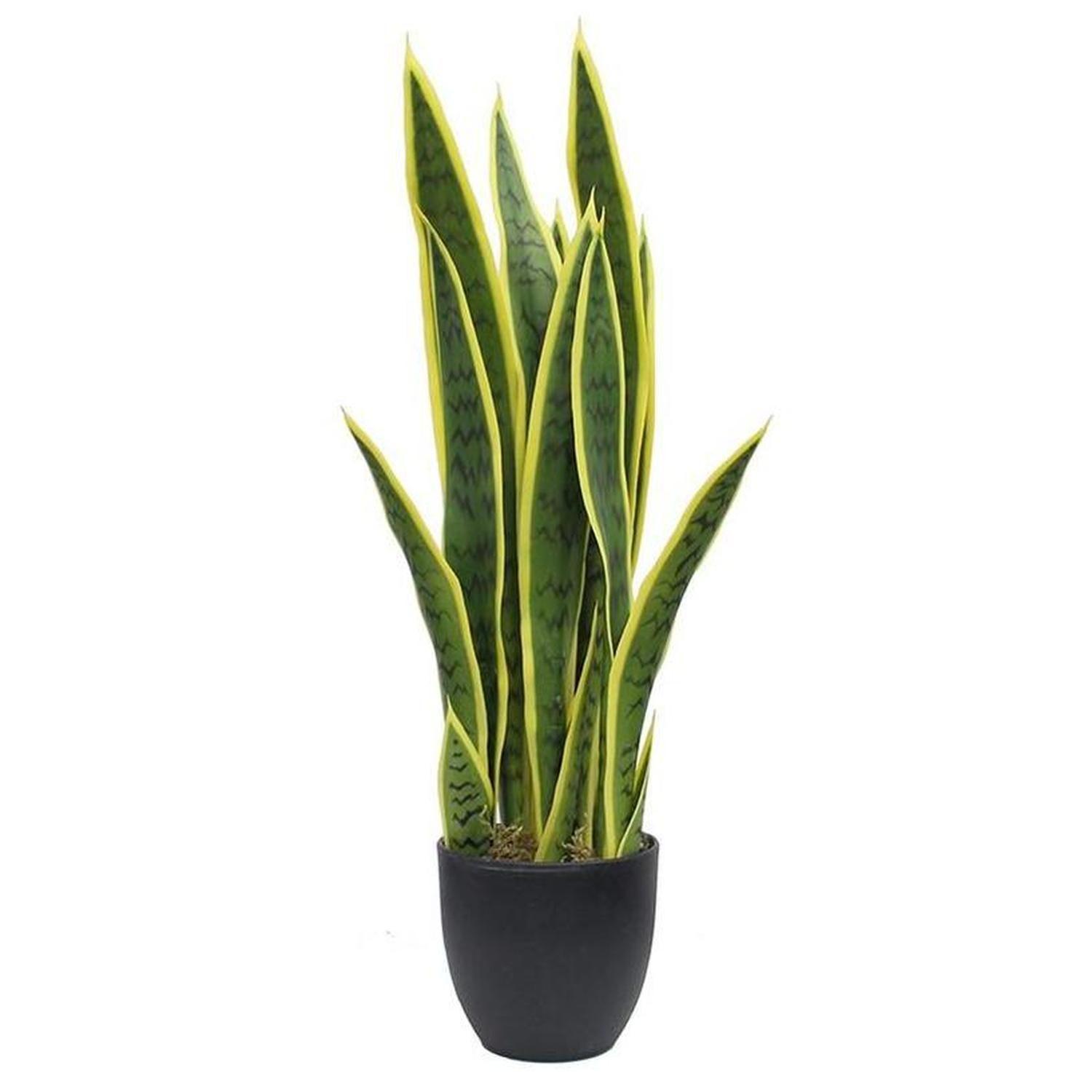 Planta Artificial Lengua de Suegra Sansevieria 50 cm/14 hjs-2