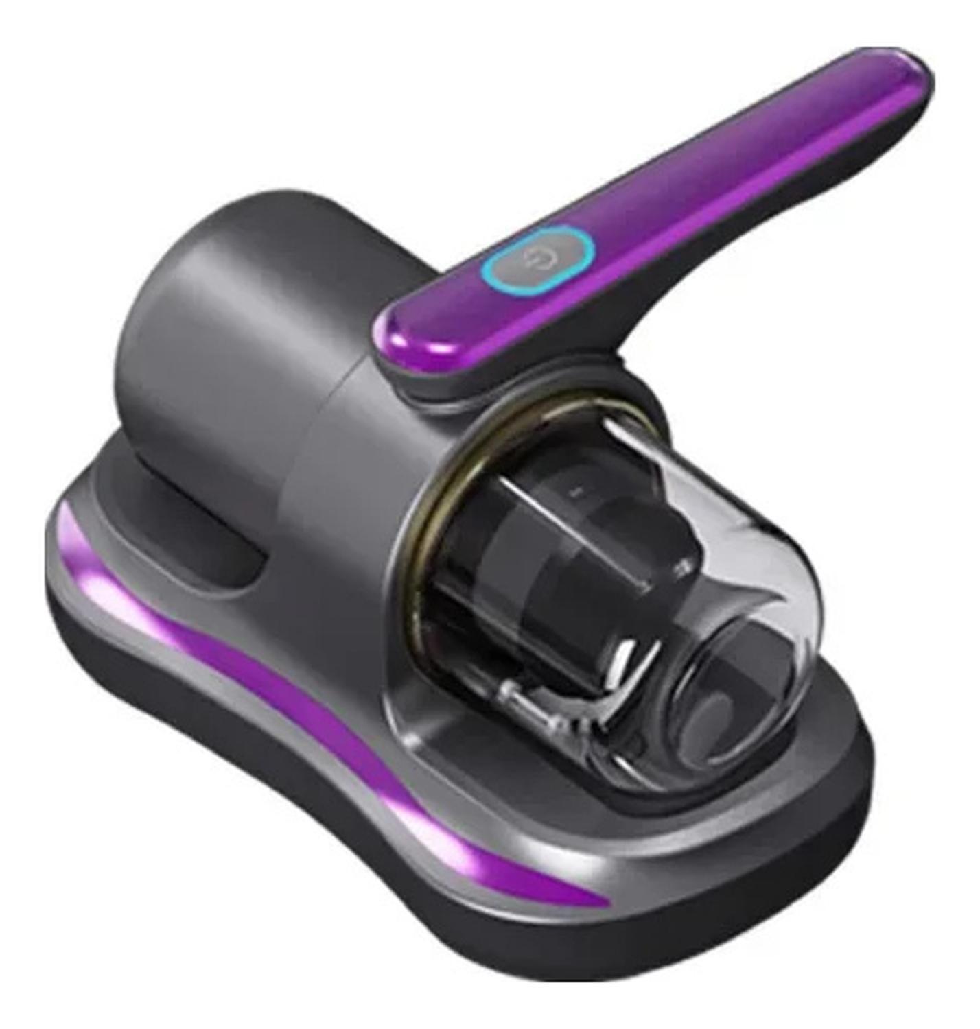 Aspiradora Inalámbrica Uv Antiácaros Para Colchones Sofás Lila Tamano Unico-5