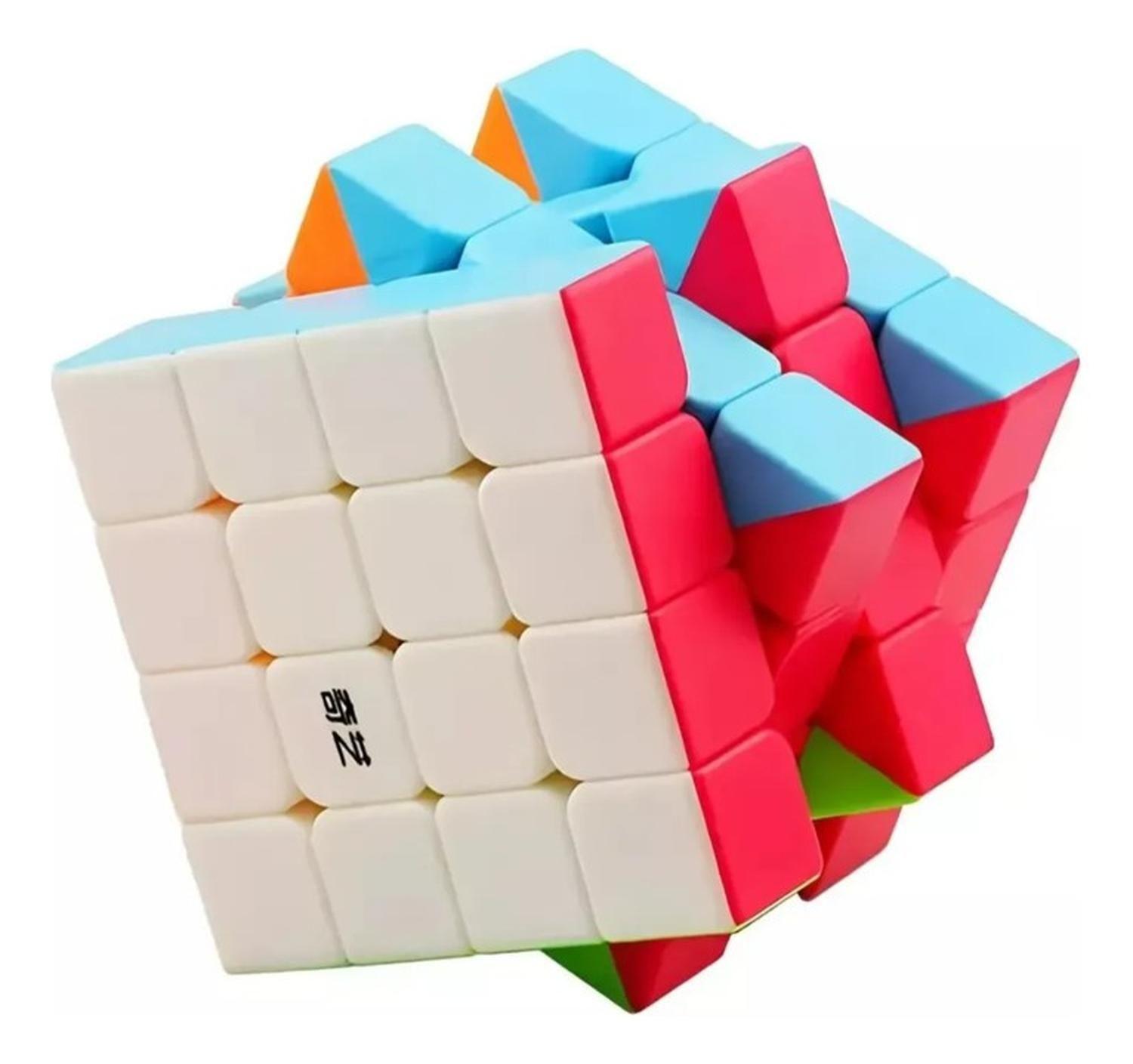 Cubo Rubik 4x4 QiYi Qiyuan Stickerless Speedcube Profesional Lubricado-3