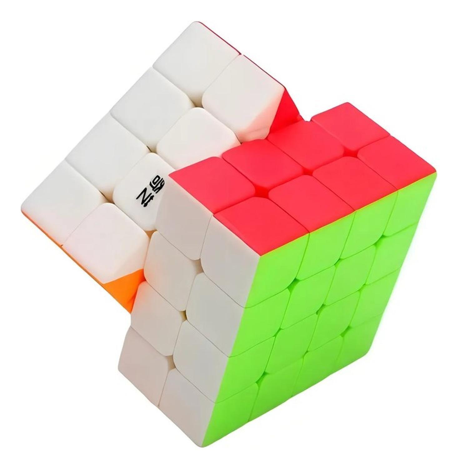 Cubo Rubik 4x4 QiYi Qiyuan Stickerless Speedcube Profesional Lubricado-7
