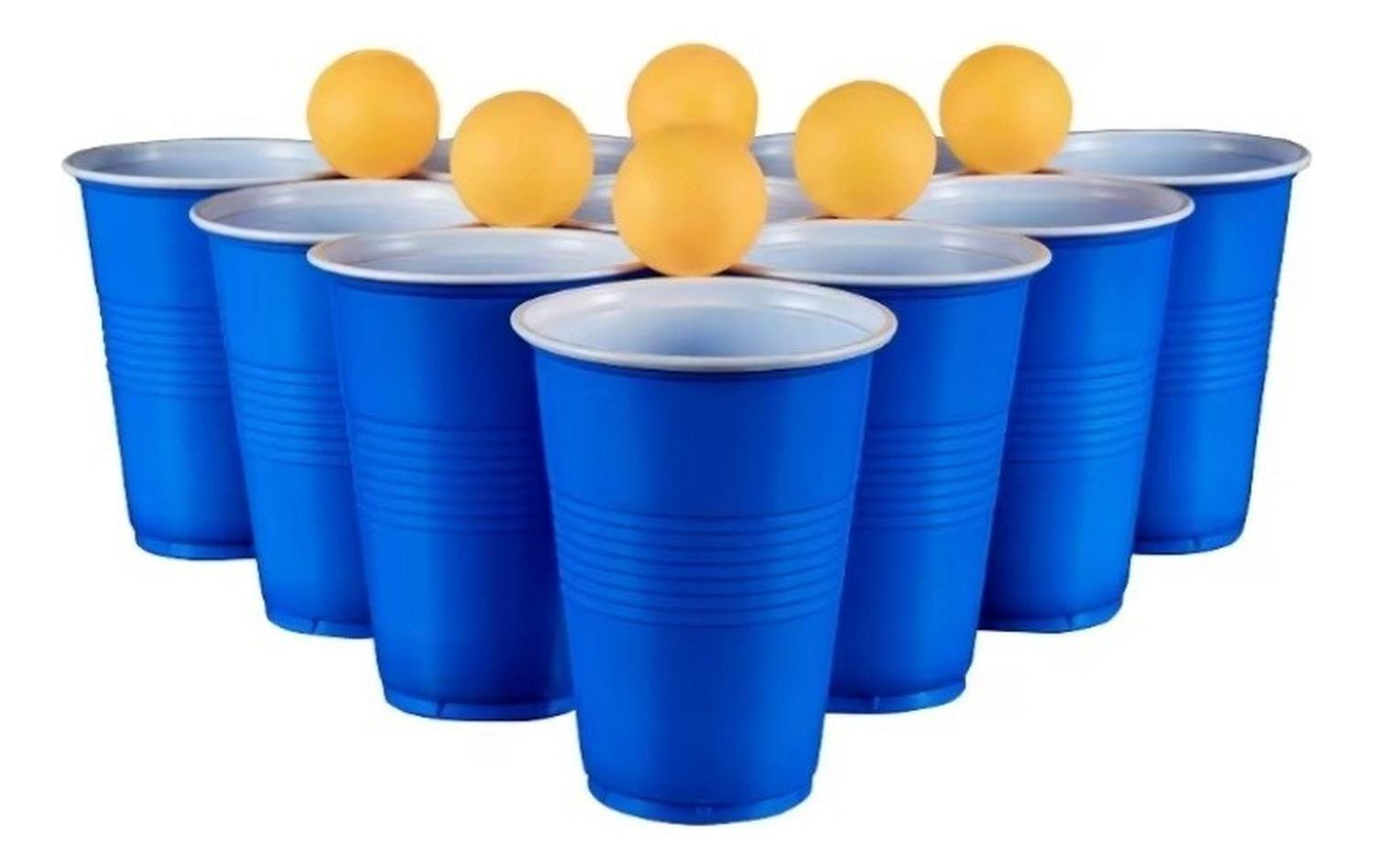 Vaso Plastico Azul Desechable Fiesta 450 Ml X 50 Uds Azul-7