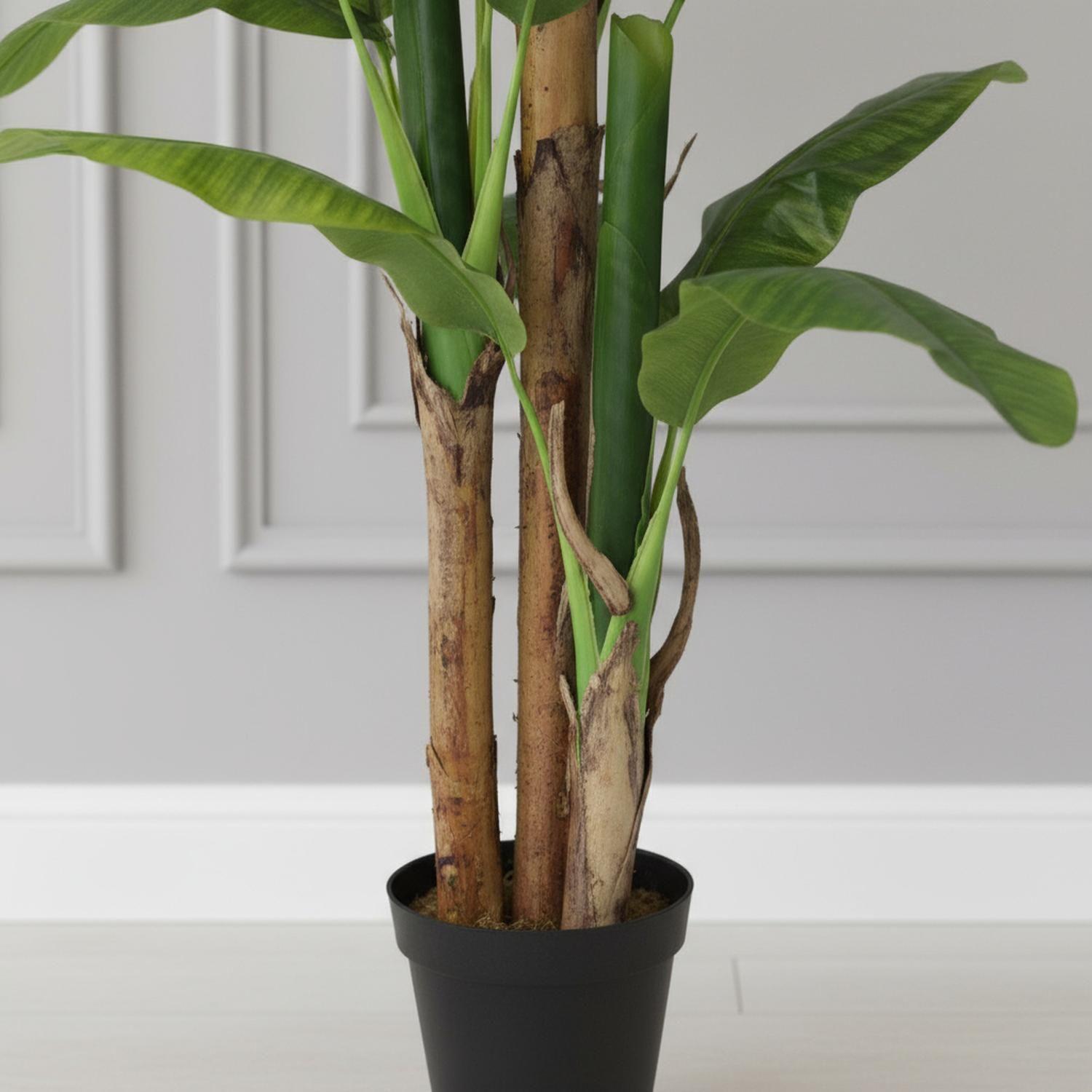 Planta Artificial Banano 230 Cm. Premium / Arbusto Real Verde-2