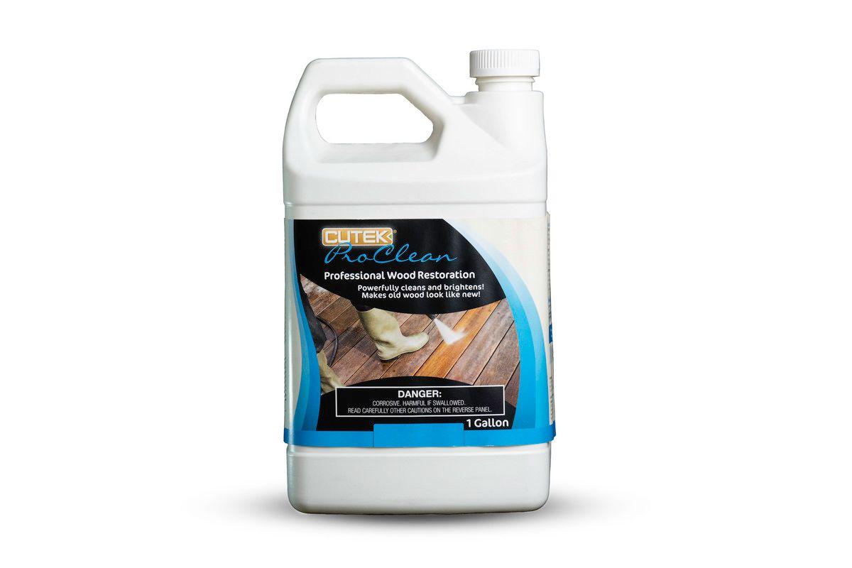 Cutek Proclean 3.7 Litros / Restaurador De Madera-0
