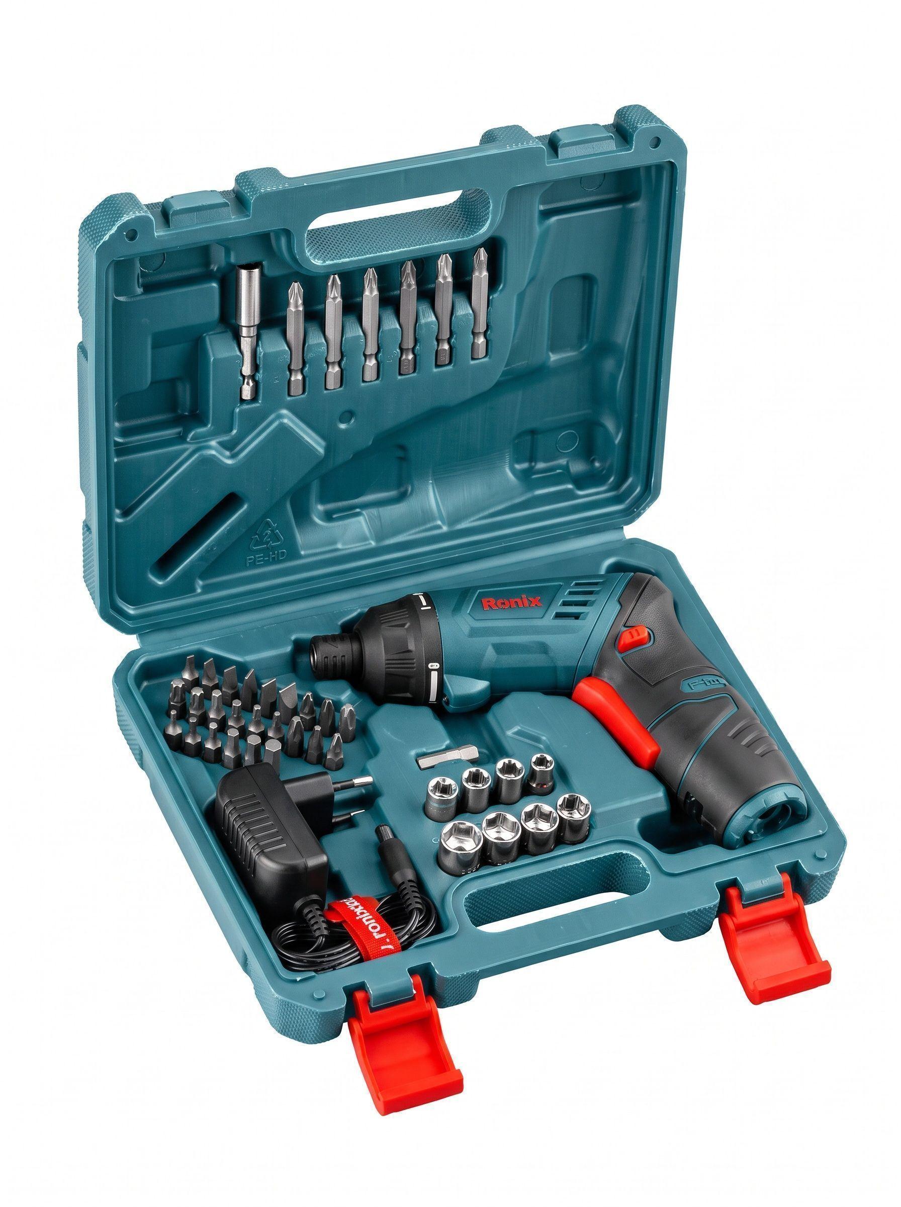 Atornillador Inalambrico Ronix 8530 3 6V Kit con 39 Accesorios Compra Online-4