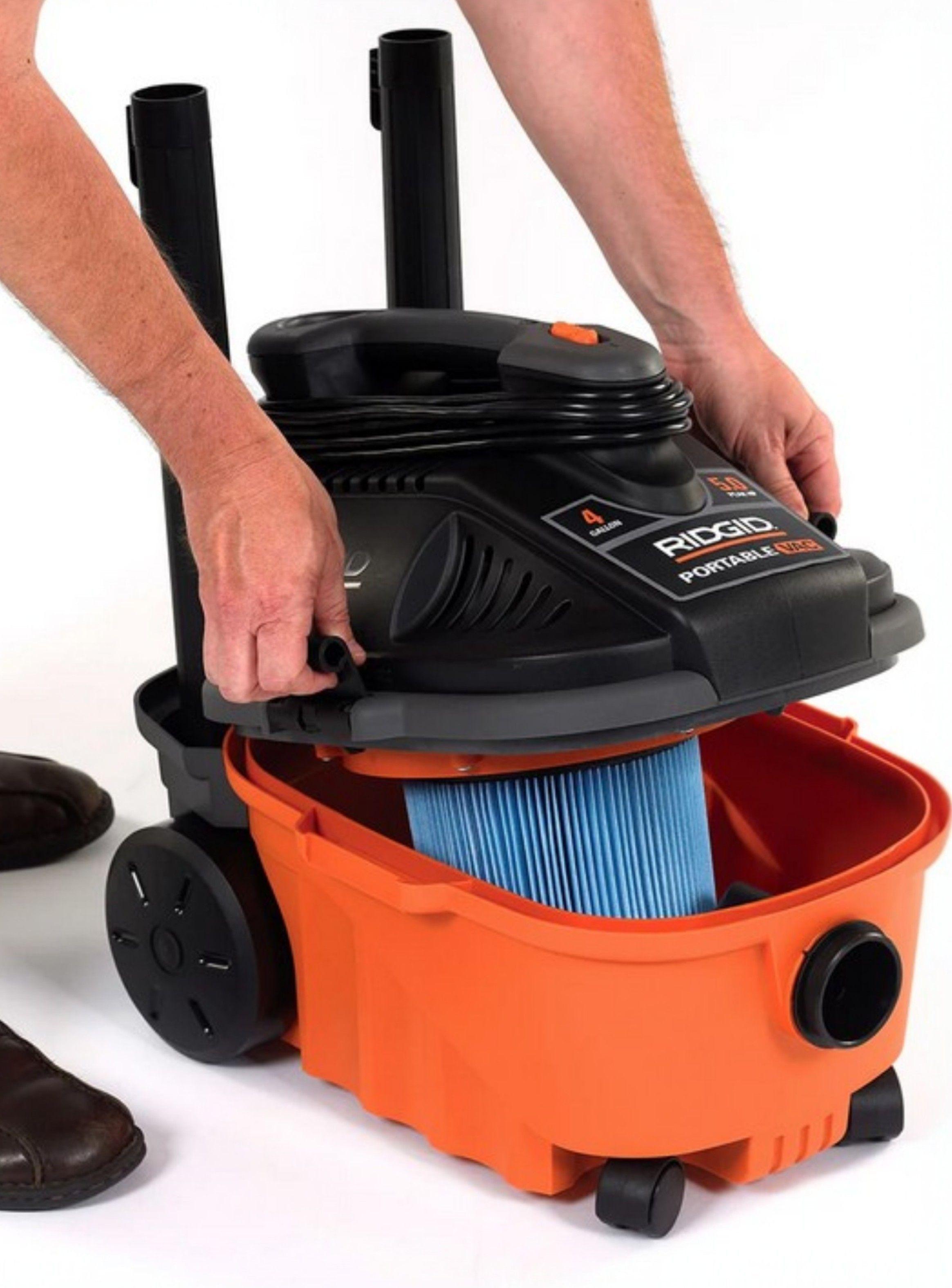 Aspiradora Indutrial 15L 5HP Seco‑Mojado 220V RIDGID-2