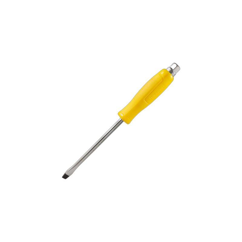 DESTORNILLADOR GOLPE 4" PTA PALETA AMARILLO UYU-4