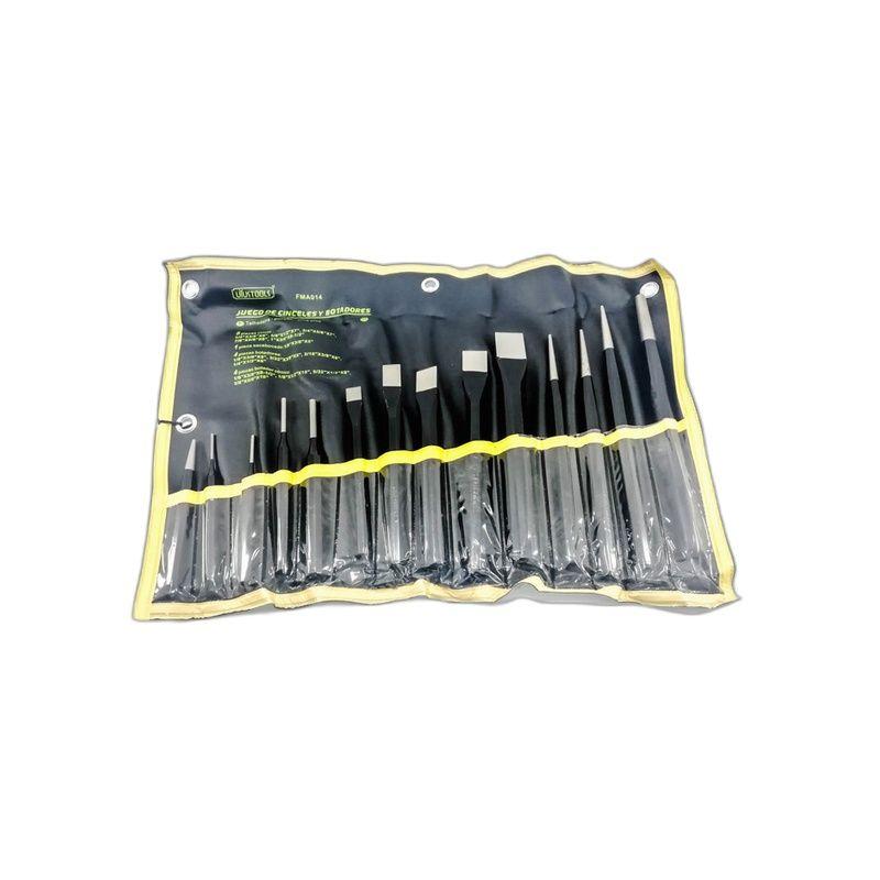 FORMON-CINCEL METALICO Set x14 UYUSTOOLS-2