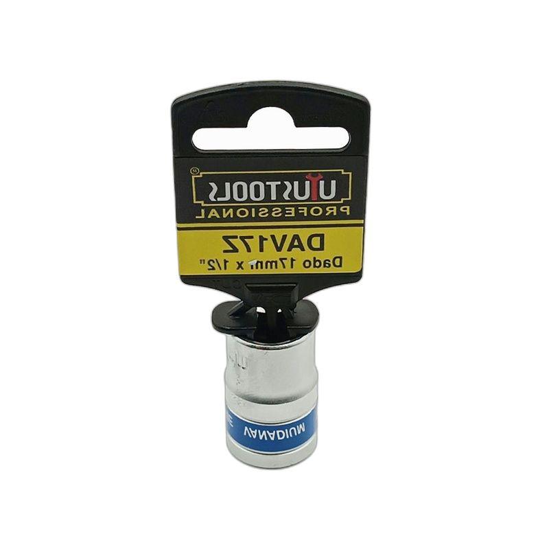 DADO 17MM-1/2" AZUL C/COLGADOR UYUSTOOLS-2