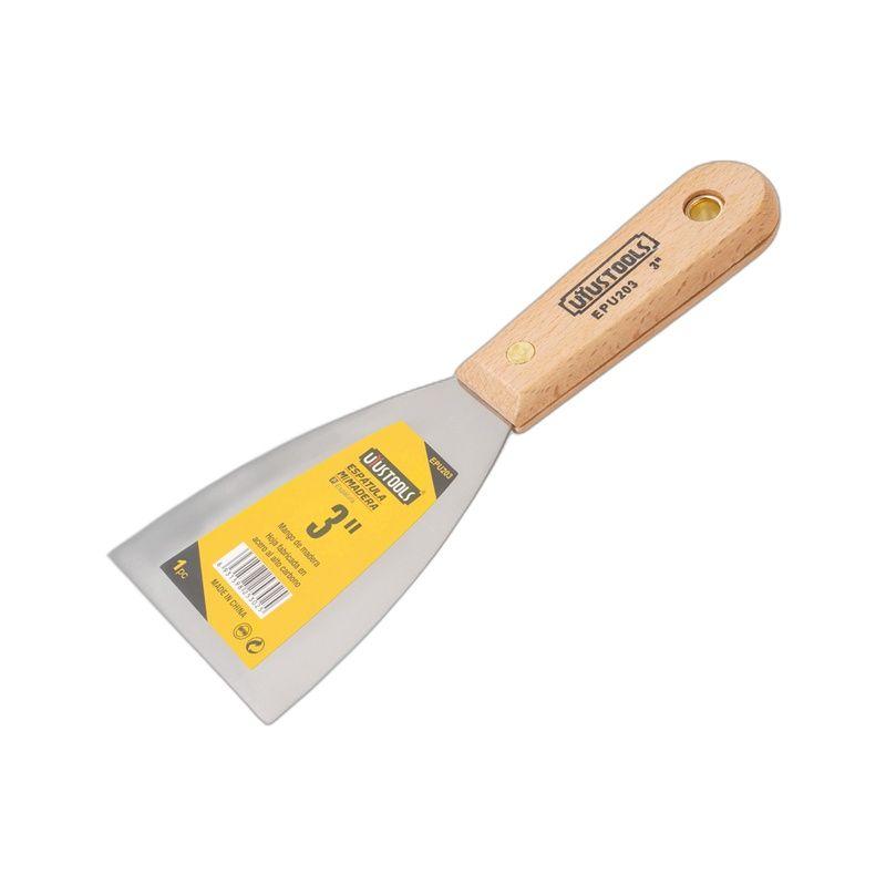 ESPATULA 3" MGO MADERA UYU-2