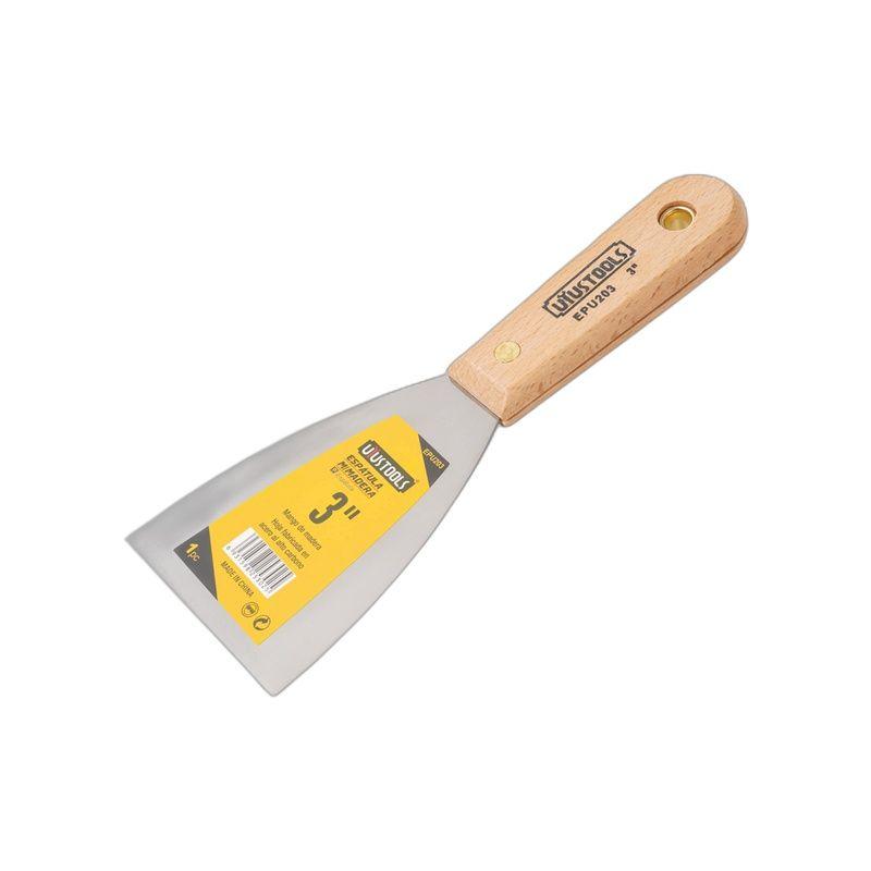 ESPATULA 3" MGO MADERA UYU-5