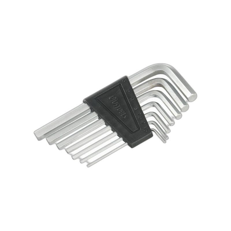 LLAVE ALLEN HEXAGONAL CORTA Set x7 UYUstools-2