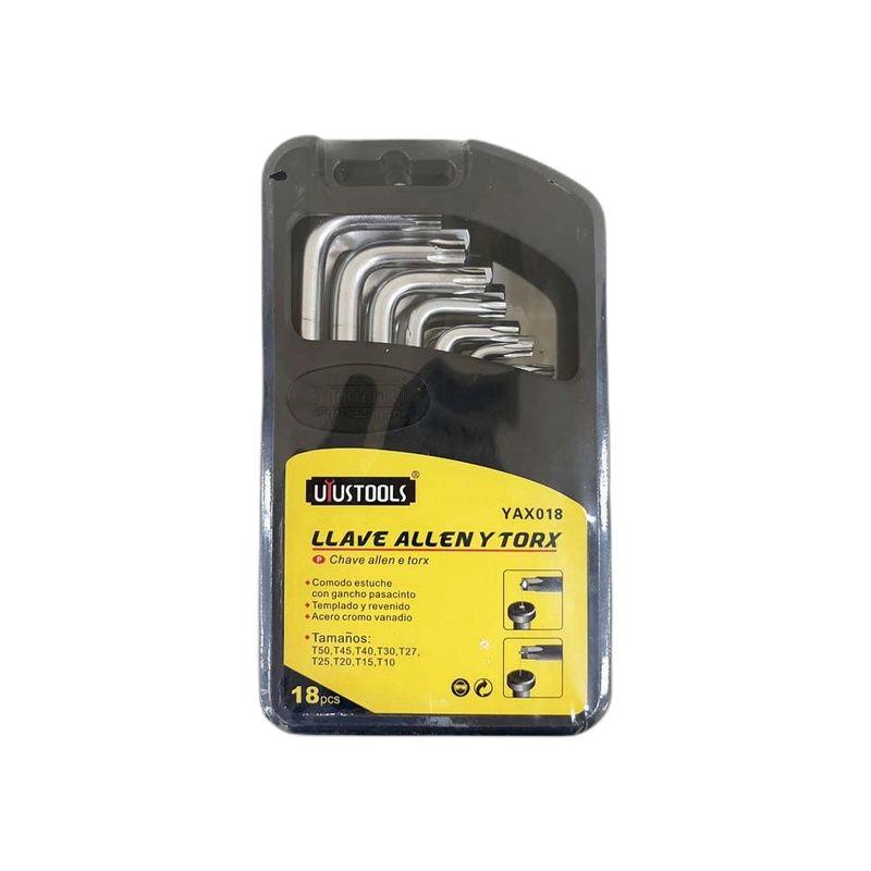 LLAVE ALLEN Y TORX Set x18 UYUSTOOLS-2