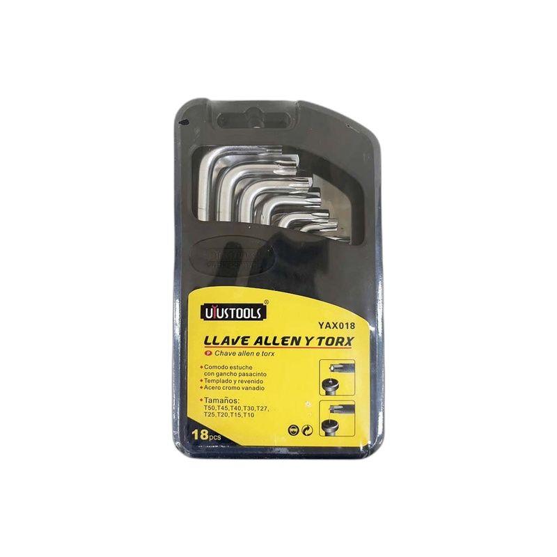LLAVE ALLEN Y TORX Set x18 UYUSTOOLS-6