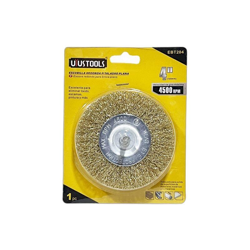 GRATA PLANA ONDULADA 4" P/TALADRO UYU-3