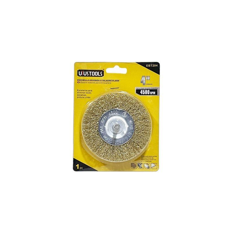 GRATA PLANA ONDULADA 4" P/TALADRO UYU-4