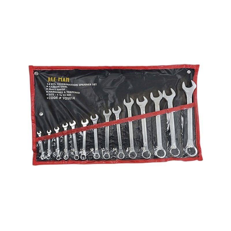 LLAVE COMBINADA 6-24 MM Set x13 ALE-MAN-2