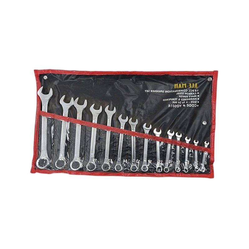 LLAVE COMBINADA 6-24 MM Set x13 ALE-MAN-4