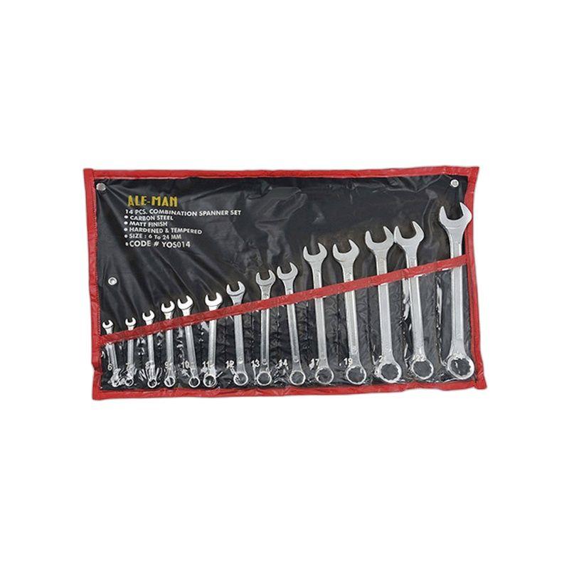 LLAVE COMBINADA 6-24 MM Set x13 ALE-MAN-7