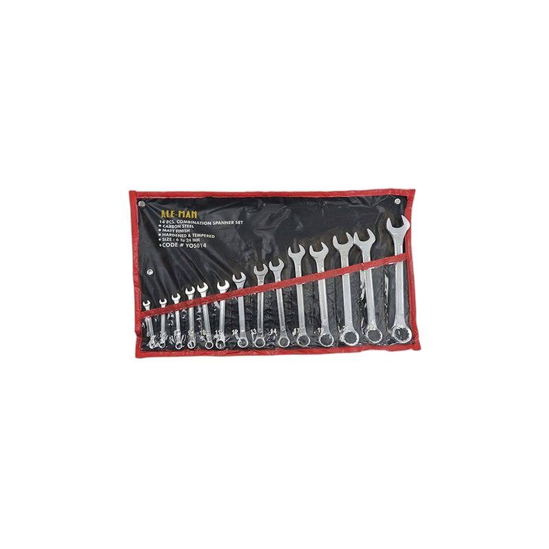 LLAVE COMBINADA 6-24 MM Set x13 ALE-MAN-8