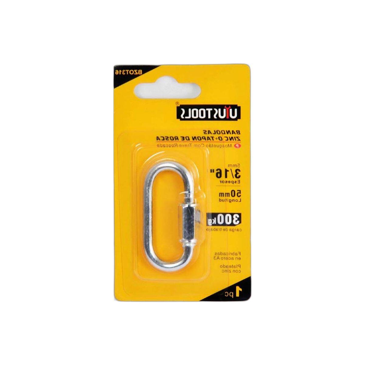 MOSQUETON Con ROSCA 3/16" UYUSTOOLS-1