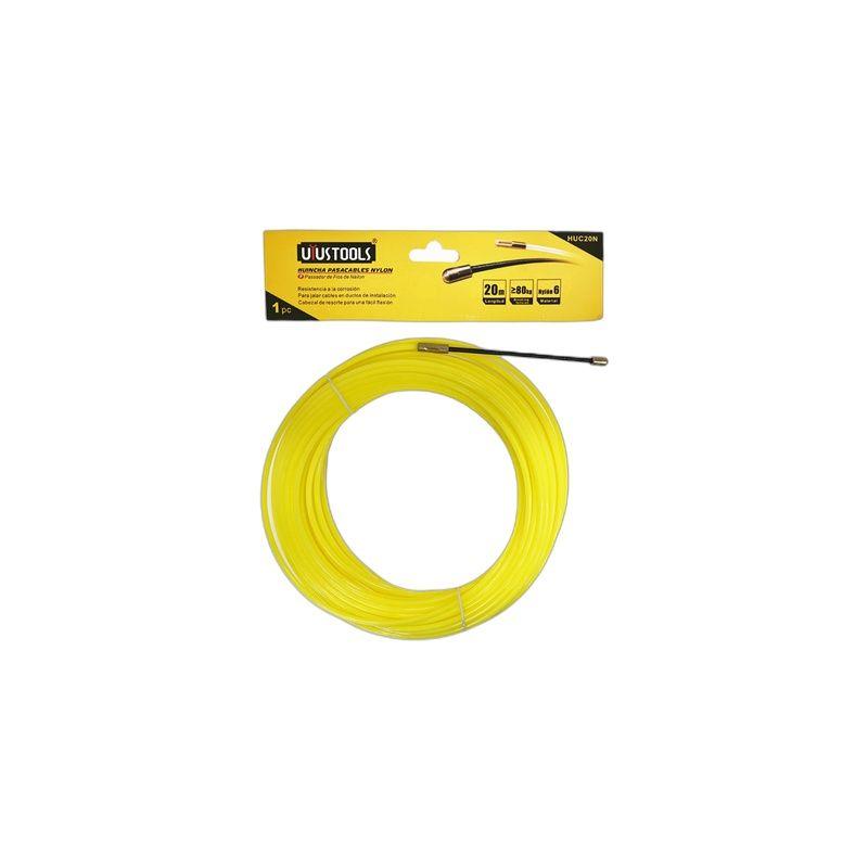LAUCHA PASACABLES NYLON 20M UYUS-8