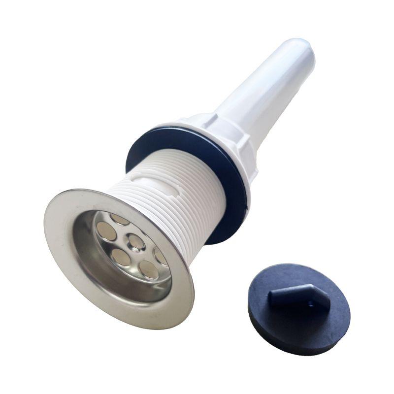 DESAGUE LAVAPLATO PLASTICO CON TUBO 1 1/2" FERRAWYY-4