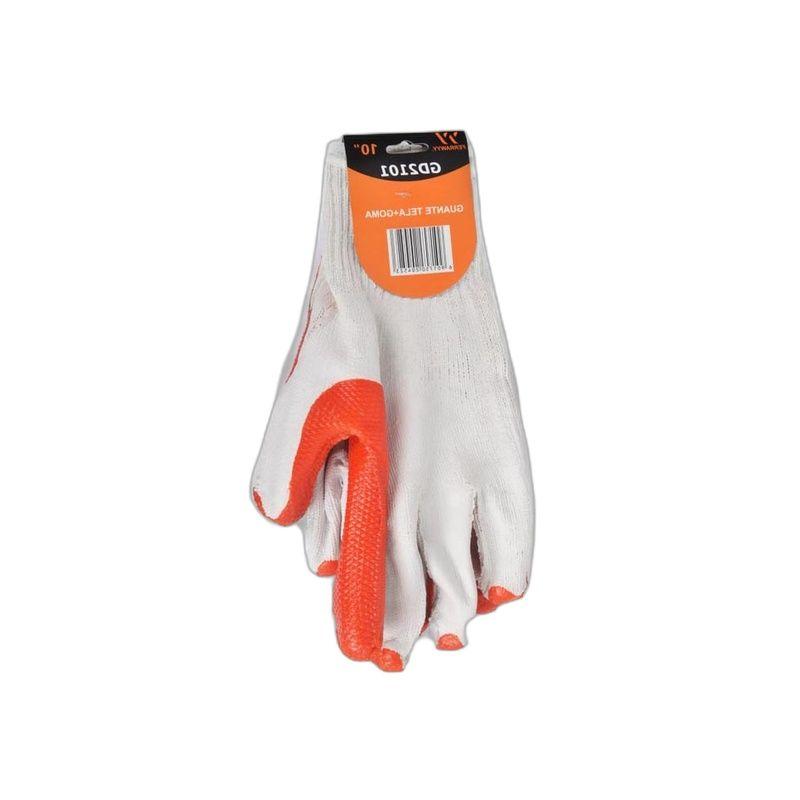 GUANTE TELA/GOMA 10'' BLANCO FERRAWYY-3