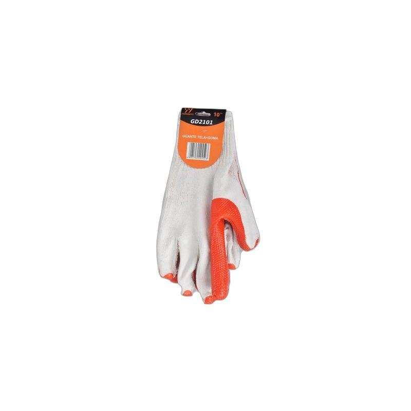 GUANTE TELA/GOMA 10'' BLANCO FERRAWYY-5