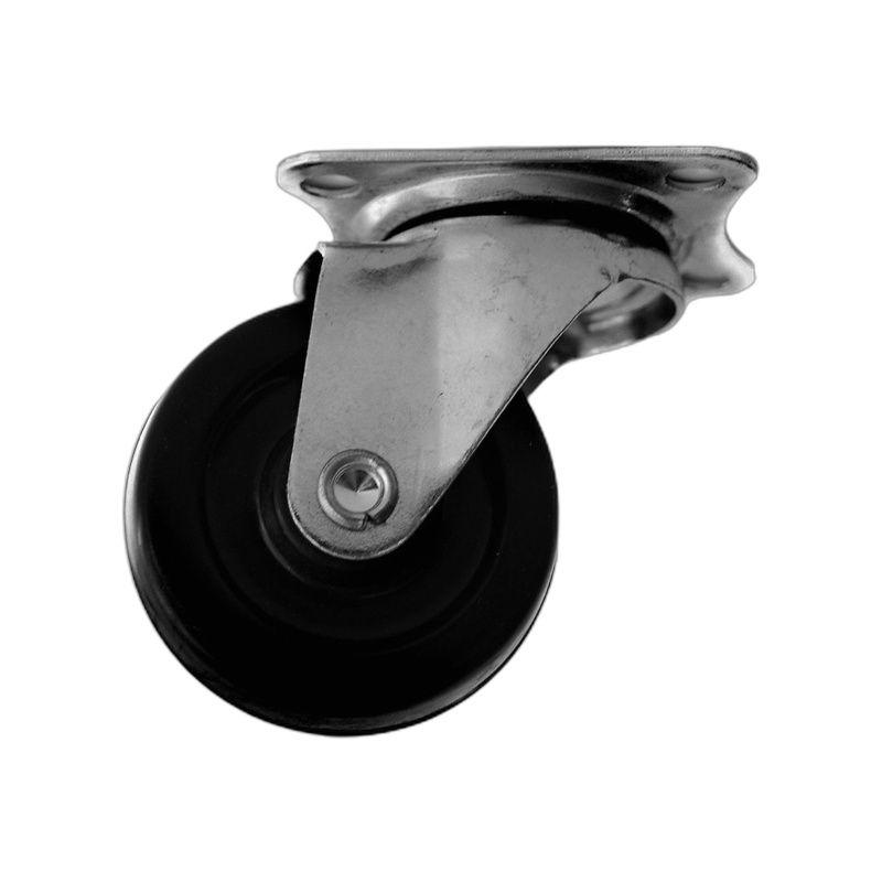 RUEDA INDUSTRIAL NEGRA  2.5" FOS.-2