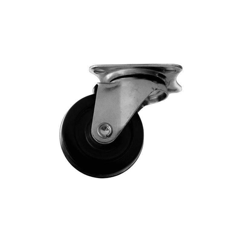 RUEDA INDUSTRIAL NEGRA  2.5" FOS.-5