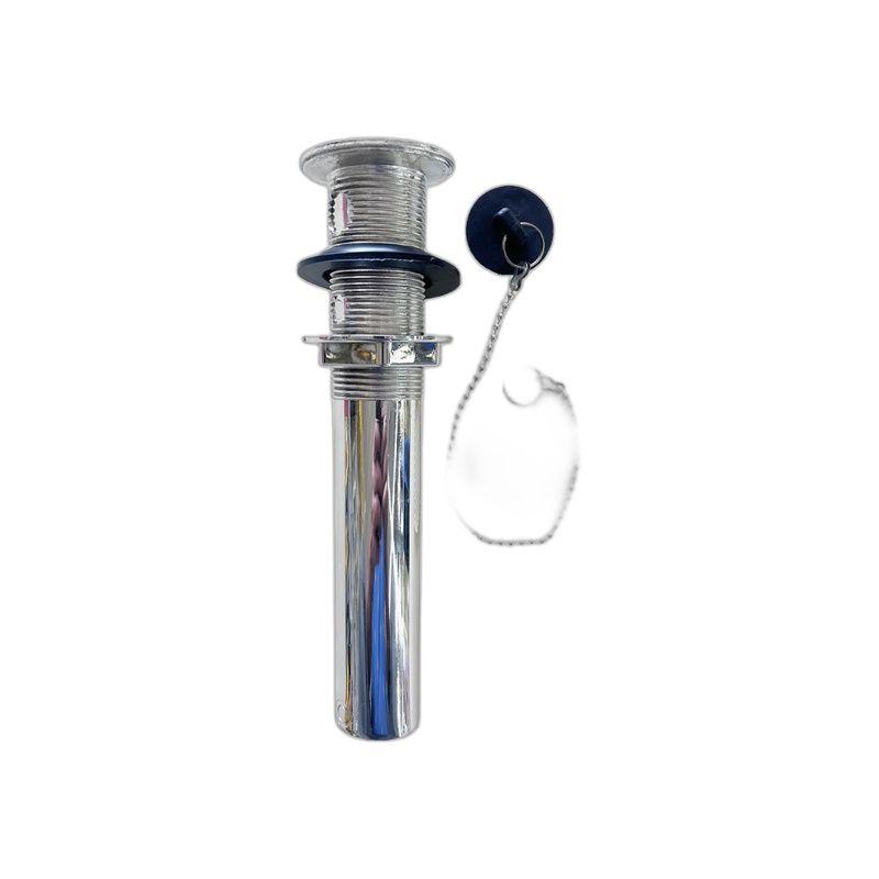 DESAGUE LAVAMANO PLASTICO CON TUBO CROMADO 1 1/4" FERRAWYY-3