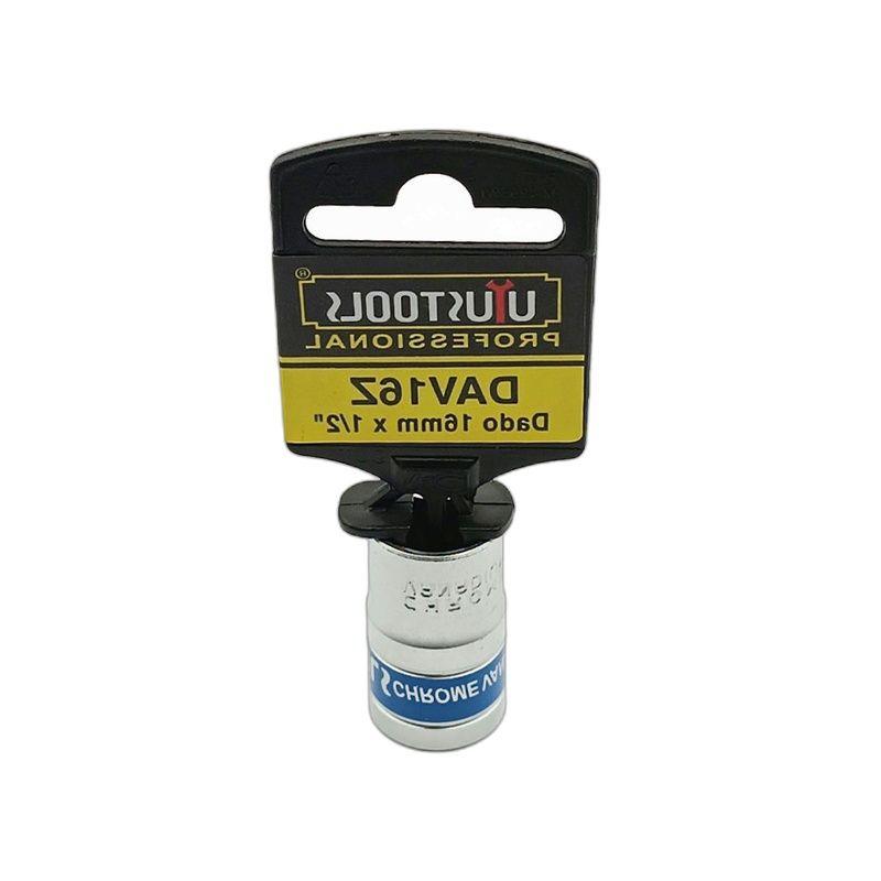 DADO 16MM-1/2" AZUL C/COLGADOR UYUSTOOLS-2