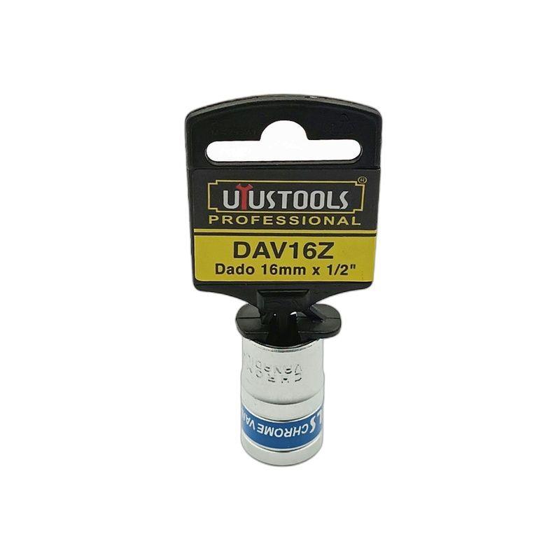 DADO 16MM-1/2" AZUL C/COLGADOR UYUSTOOLS-3