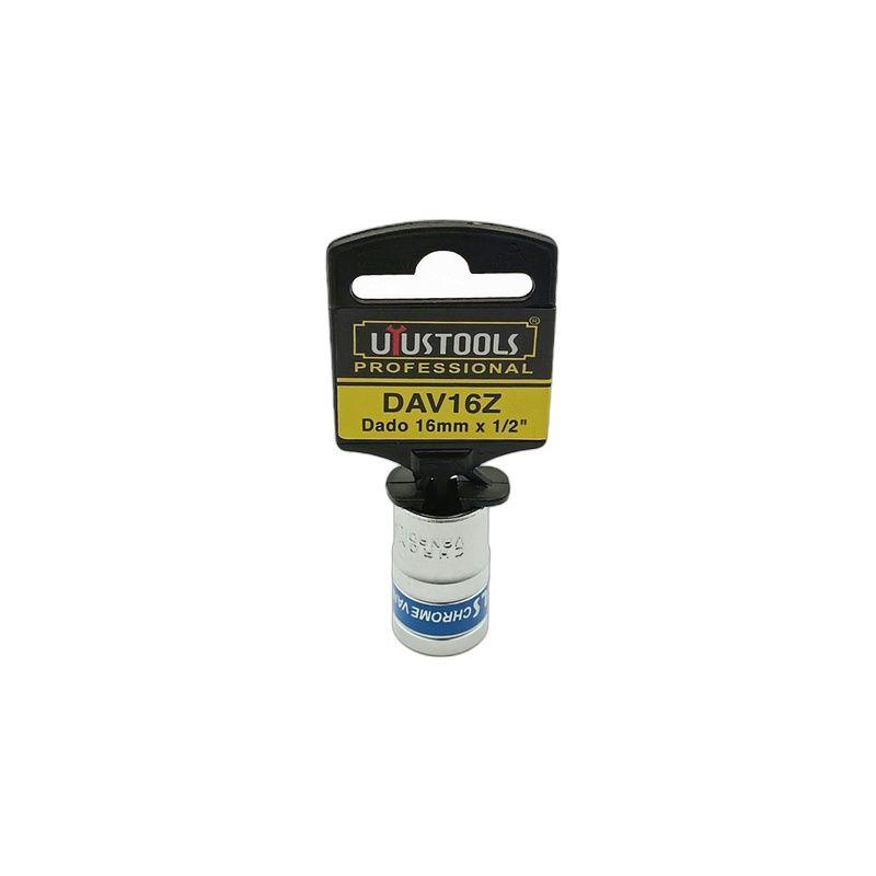 DADO 16MM-1/2" AZUL C/COLGADOR UYUSTOOLS-4