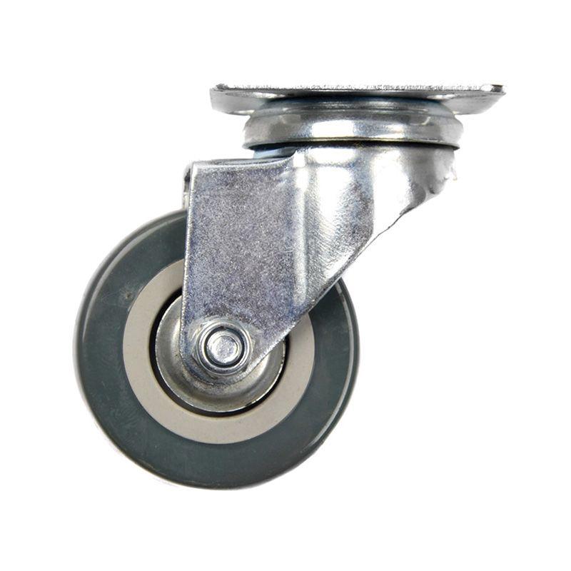 RUEDA INDUSTRIAL GRIS 4" FOS.-0