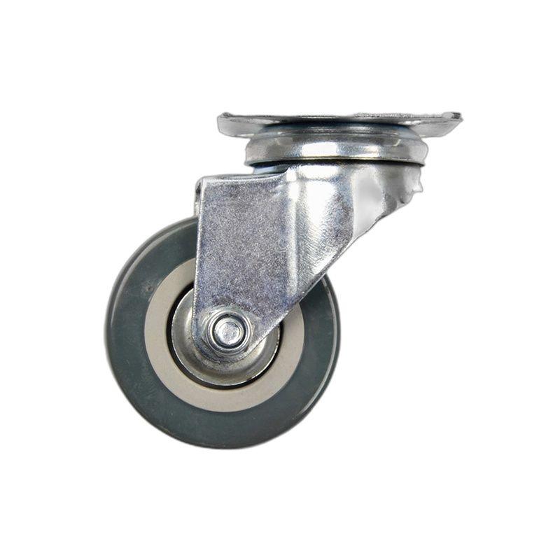 RUEDA INDUSTRIAL GRIS 4" FOS.-2