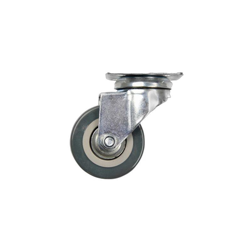 RUEDA INDUSTRIAL GRIS 4" FOS.-5