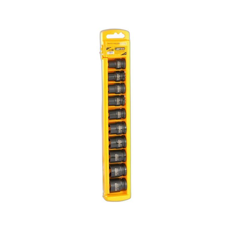 DADO IMPACTO CORTO 1/2" SET 10PCS UYU-2