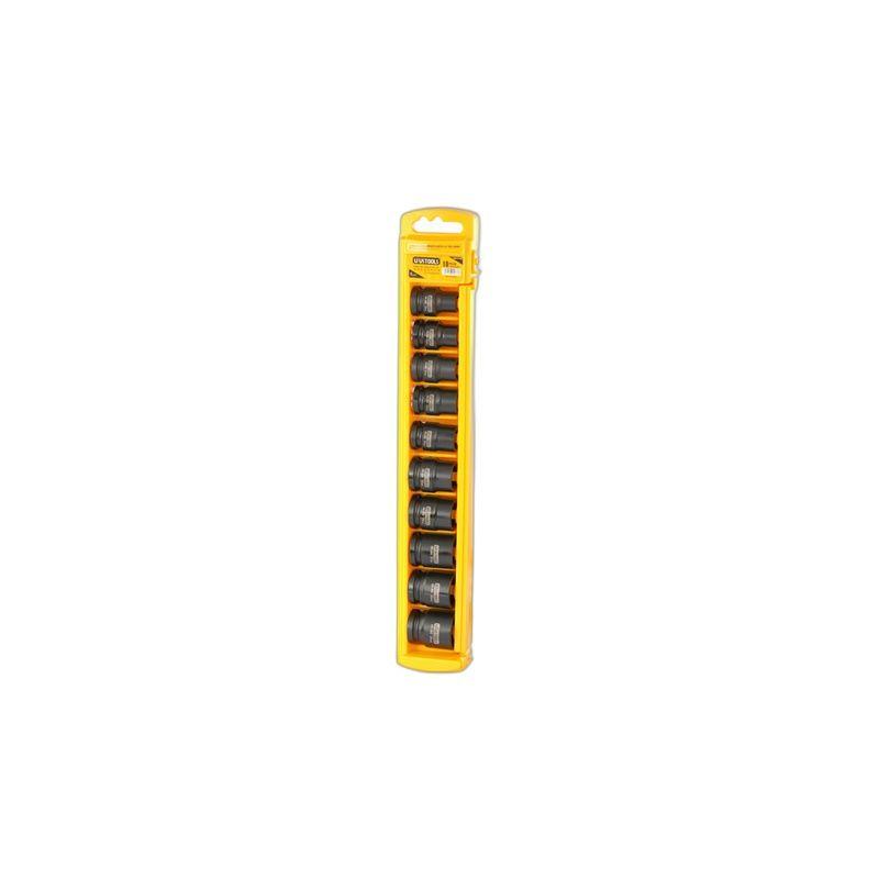 DADO IMPACTO CORTO 1/2" SET 10PCS UYU-4
