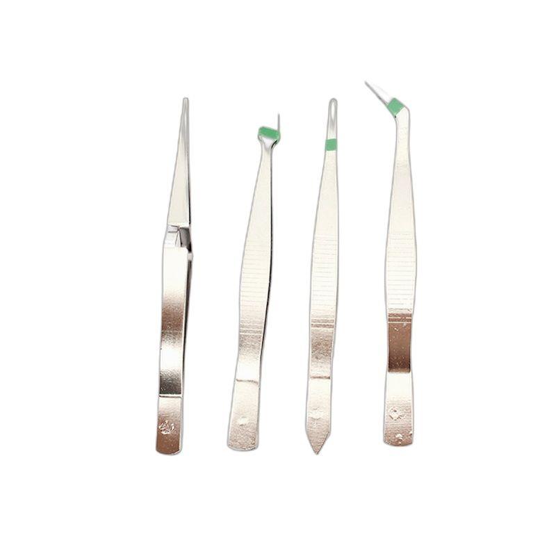 PINZAS CROMADO SET 4PCS  FERRAWYY-TMX-2