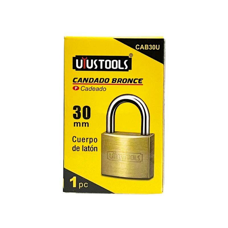 CANDADO DORADO 30MM  UYUSTOOLS-0