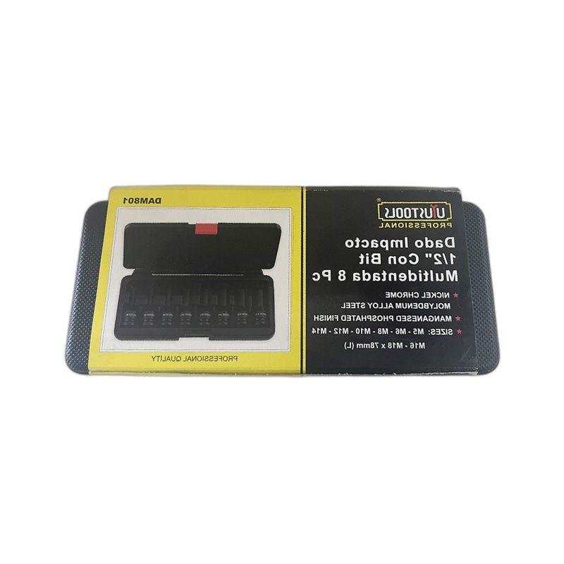 DADO IMPACTO MULTIDENTADA 8PCS M5-M18 UYU-3
