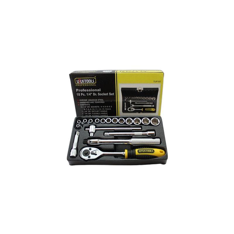 DADOS SET X18 1/4" UYUSTOOLS-5