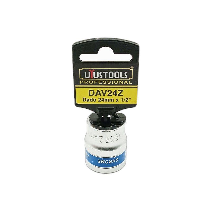 DADO 24MM-1/2" AZUL C/COLGADOR UYUSTOOLS-1