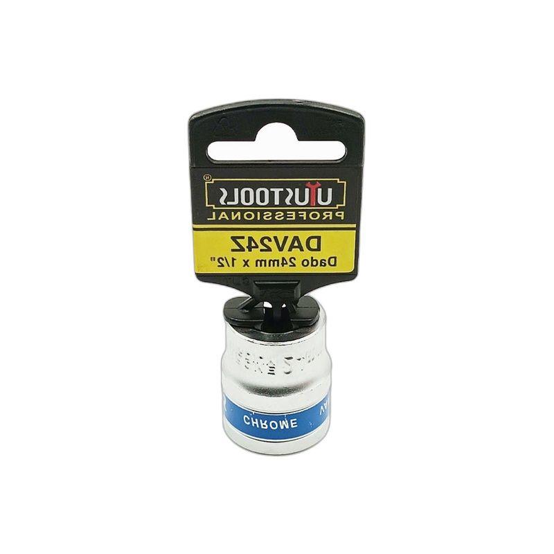 DADO 24MM-1/2" AZUL C/COLGADOR UYUSTOOLS-2