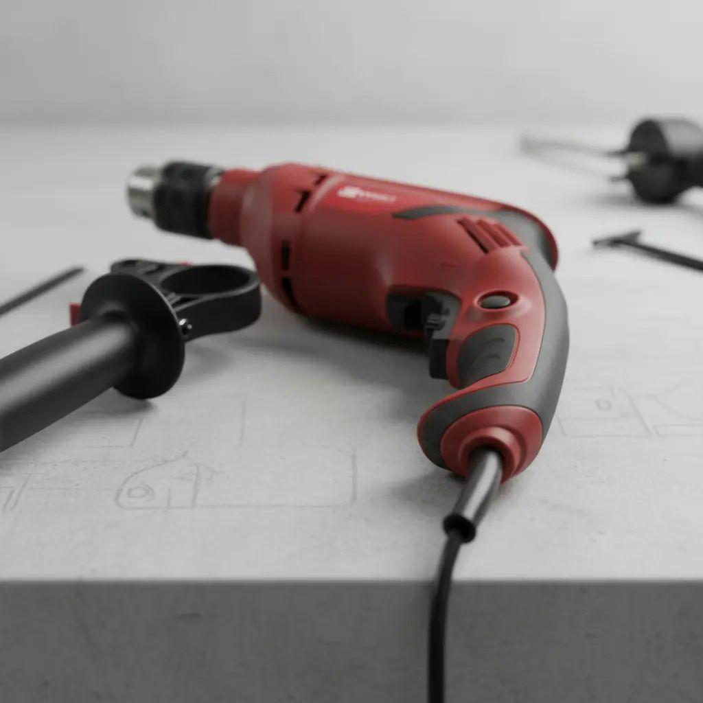 Taladro Percutor 13 mm 600 w Wyymet-3